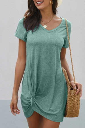 Green The Triblend Side Knot Dress 86bd0